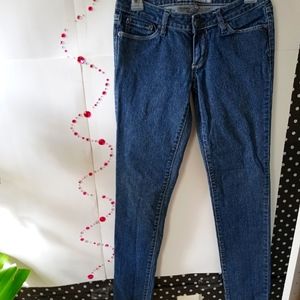 BULLHEAD Super skinny low rise denim jeans medium blue size 3 regular